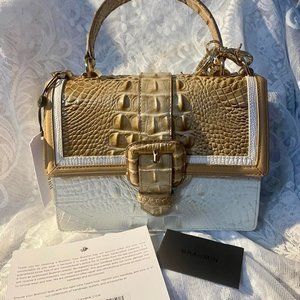 Brahmin Mini Francine - Shortbread Enhance - Excellent Condition PLUS Bonus